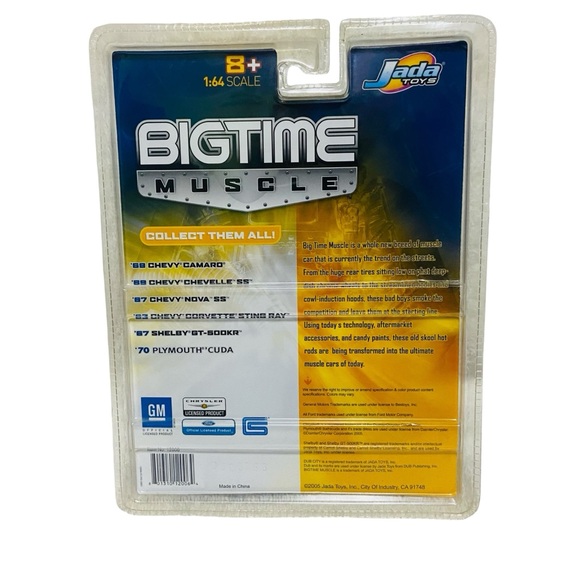 Dub City Bigtime 67 Chevy Nova Jada Toys 1:64 Silver - Picture 4 of 8